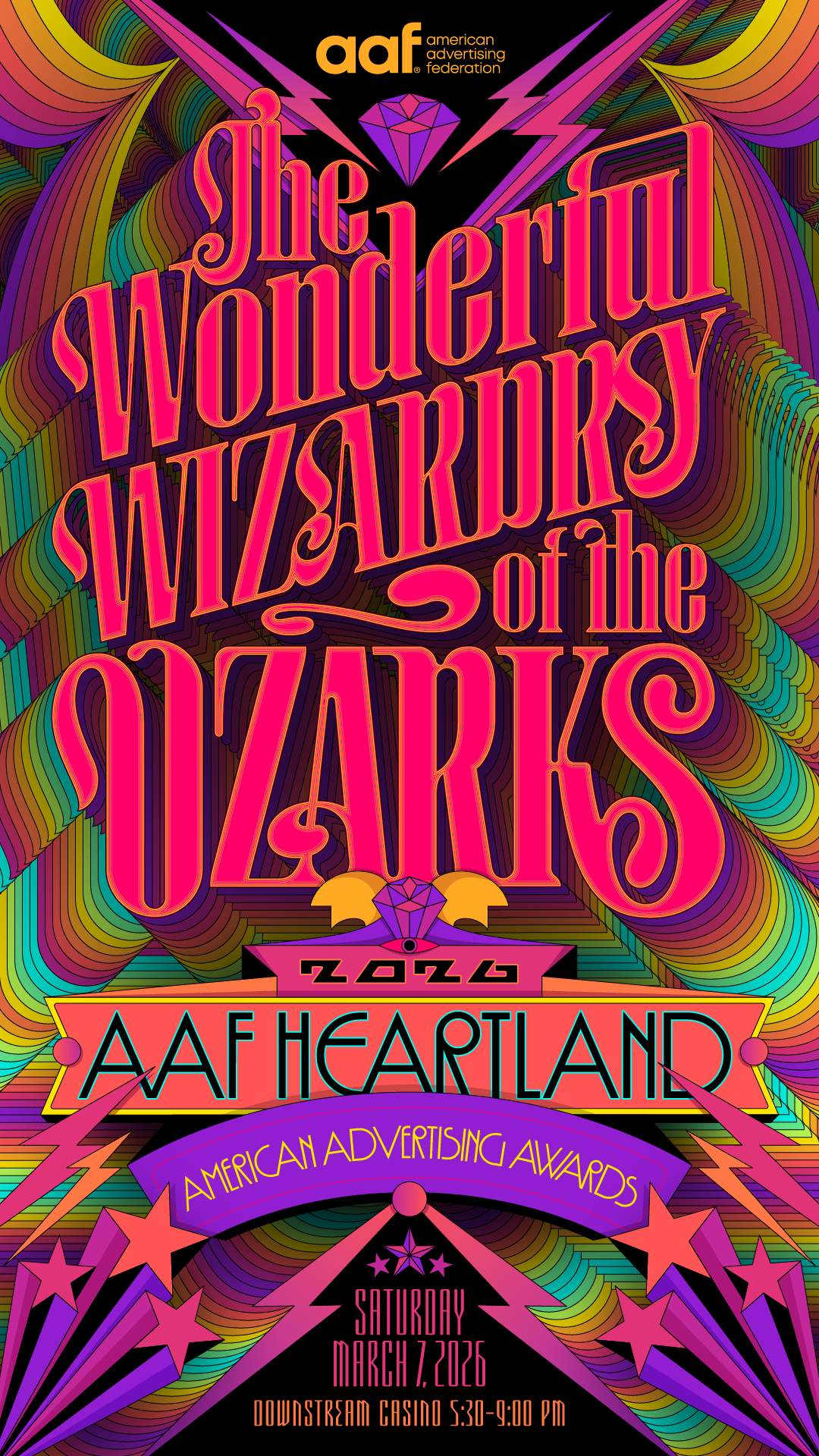 aaf-awards-wonderful-wizardry-of-the-ozarks-poster
